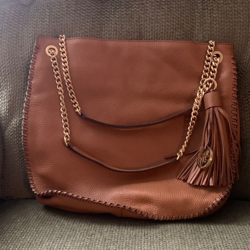 Michael Kors Brown Leather Bag
